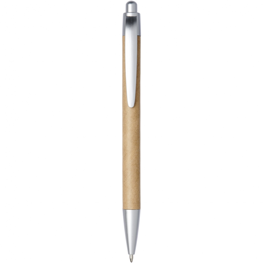 Logo trade promotional item photo of: Tiflet recycled paper ballpoint pen