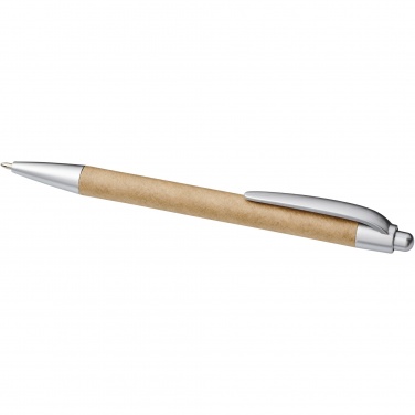 Logo trade advertising products picture of: Tiflet recycled paper ballpoint pen