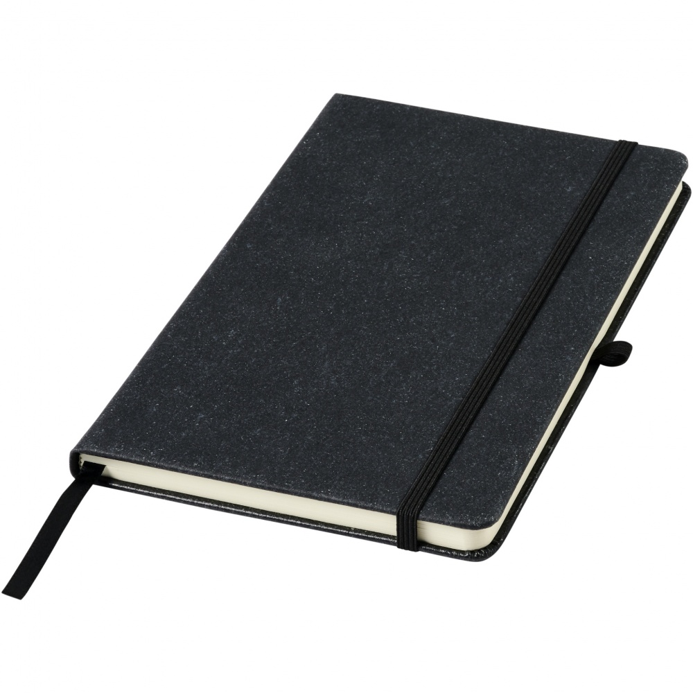 Logotrade advertising product image of: Atlana leather pieces notebook