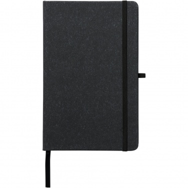 Logo trade corporate gift photo of: Atlana leather pieces notebook