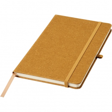 Logotrade promotional item image of: Atlana leather pieces notebook