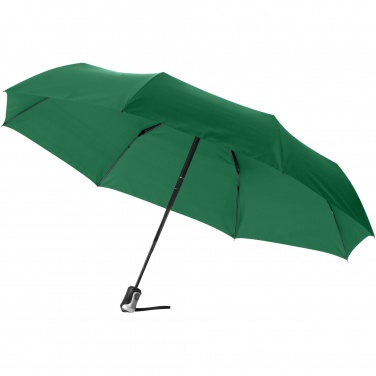 Logo trade promotional giveaways picture of: Alex 21.5" foldable auto open/close umbrella