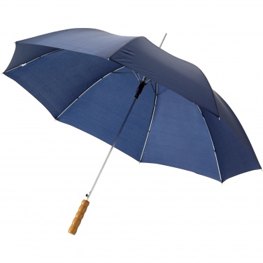 Logo trade advertising product photo of: Lisa 23" auto open umbrella with wooden handle