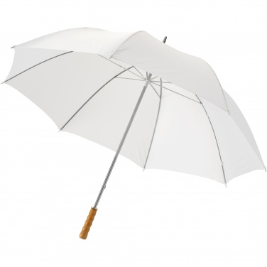 Logotrade promotional item image of: Karl 30" golf umbrella with wooden handle