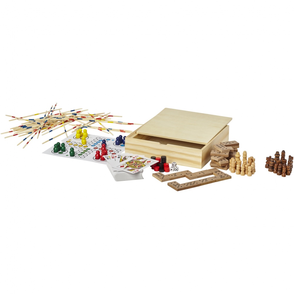 Logo trade promotional giveaway photo of: Monte-carlo multi board game set