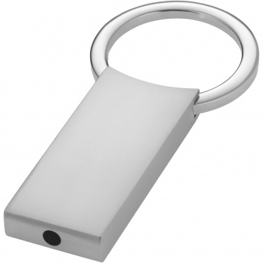 Logo trade promotional gift photo of: Omar rectangular keychain