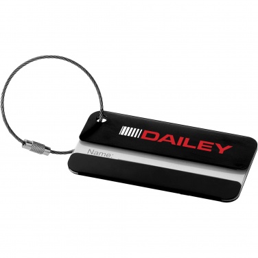 Logo trade promotional items image of: Discovery luggage tag
