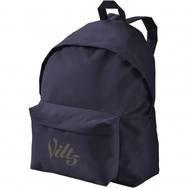 Logo trade promotional gift photo of: Urban covered zipper backpack 14L