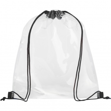 Logotrade promotional items photo of: Lancaster transparent drawstring bag 5L
