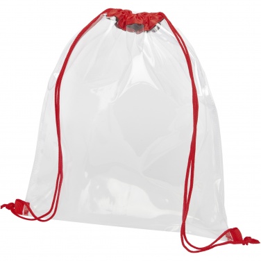 Logotrade promotional product image of: Lancaster transparent drawstring bag 5L