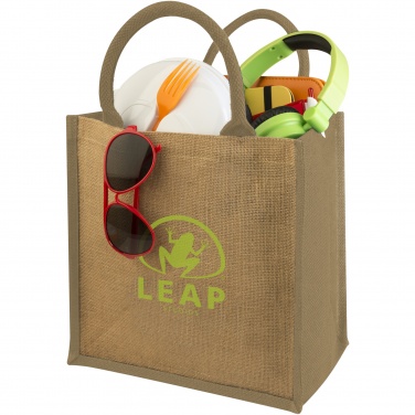 Logo trade advertising products image of: Chennai jute tote bag 16L