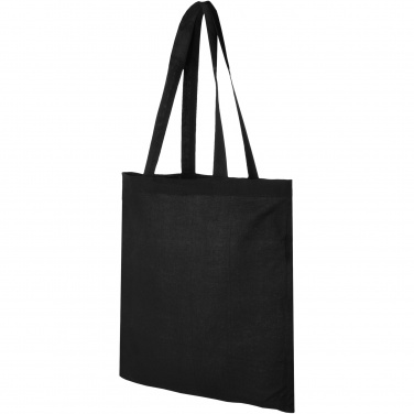 Logo trade promotional giveaways image of: Madras 140 g/m² cotton tote bag 7L