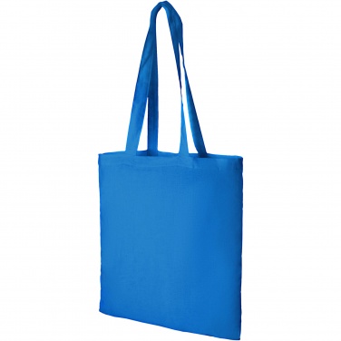 Logo trade promotional giveaways image of: Madras 140 g/m² cotton tote bag 7L