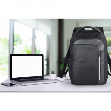 Logo trade promotional merchandise image of: Vault RFID 15" laptop backpack 16L