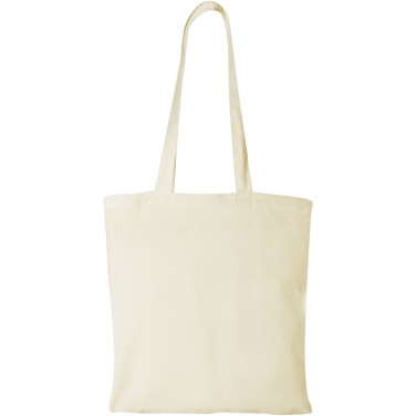 Logo trade advertising products image of: Peru 180 g/m² cotton tote bag 7L