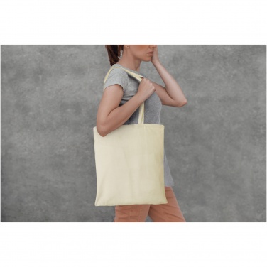 Logo trade advertising products picture of: Peru 180 g/m² cotton tote bag 7L