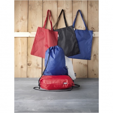 Logo trade advertising products picture of: Oriole RPET drawstring bag 5L
