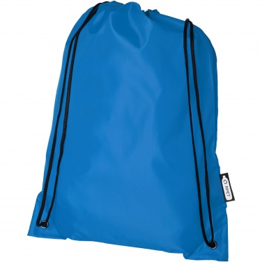 Logo trade advertising products image of: Oriole RPET drawstring bag 5L