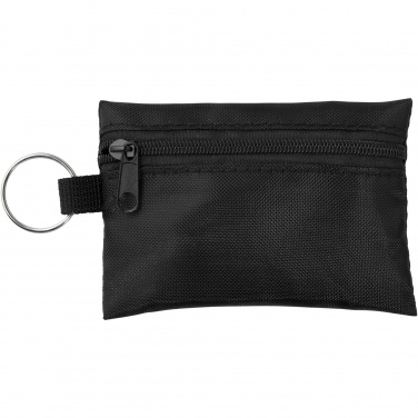Logotrade promotional product image of: Valdemar 16-piece first aid keyring pouch