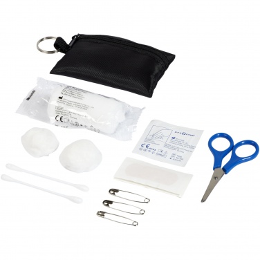 Logotrade promotional gift image of: Valdemar 16-piece first aid keyring pouch