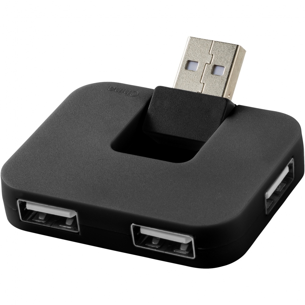 Logotrade promotional item image of: Gaia 4-port USB hub