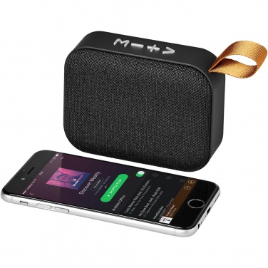 Logo trade business gifts image of: Fashion fabric Bluetooth® speaker