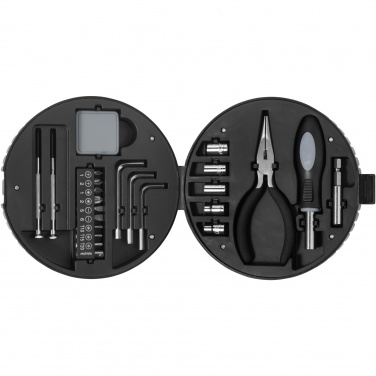 Logotrade promotional gift picture of: Rage 25-piece tyre-shaped tool set