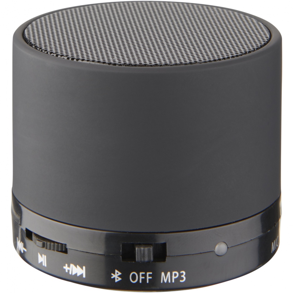 Logo trade promotional products picture of: Duck cylinder Bluetooth® speaker with rubber finish