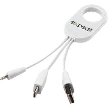 Logo trade promotional giveaways image of: Troop 3-in-1 charging cable
