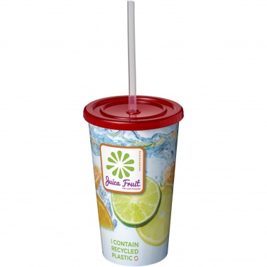 Logo trade promotional product photo of: Brite-Americano® 350 ml double-walled stadium cup