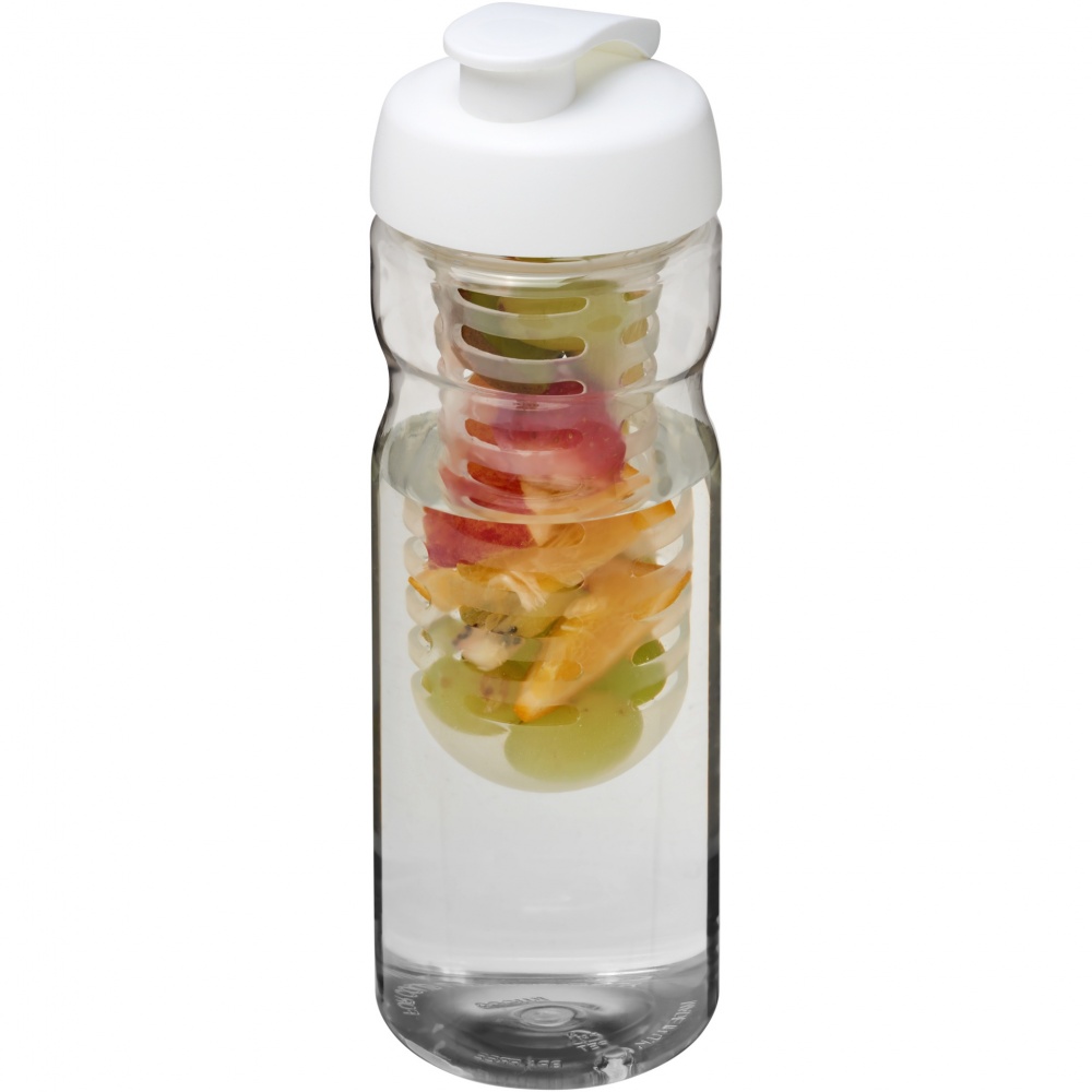 Logotrade advertising product image of: H2O Active® Base 650 ml flip lid sport bottle & infuser