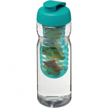 Logotrade promotional products photo of: H2O Active® Base 650 ml flip lid sport bottle & infuser