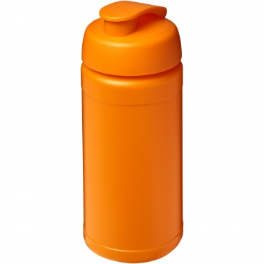 Logo trade promotional giveaways picture of: Baseline® Plus 500 ml flip lid sport bottle