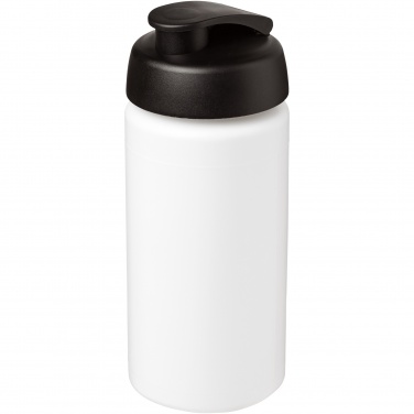 Logo trade promotional giveaways image of: Baseline® Plus grip 500 ml flip lid sport bottle