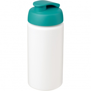 Logo trade promotional gift photo of: Baseline® Plus grip 500 ml flip lid sport bottle