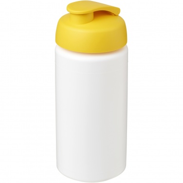 Logo trade promotional gifts image of: Baseline® Plus grip 500 ml flip lid sport bottle
