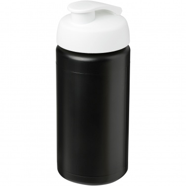 Logo trade promotional gifts picture of: Baseline® Plus grip 500 ml flip lid sport bottle