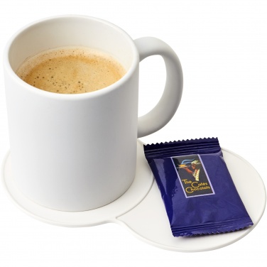 Logo trade promotional gift photo of: Sidekick plastic coaster