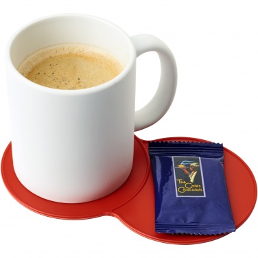 Logotrade business gift image of: Sidekick plastic coaster
