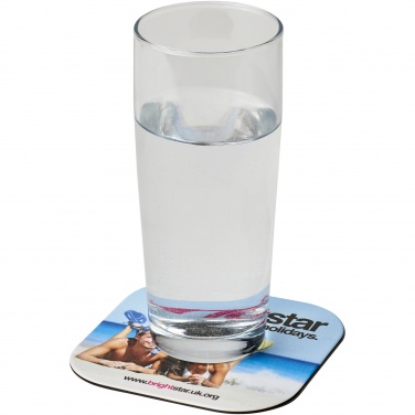 Logo trade promotional merchandise photo of: Brite-Mat® square coaster