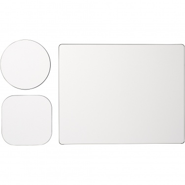 Logotrade promotional giveaways photo of: Brite-Mat® mouse mat and coaster set combo 1