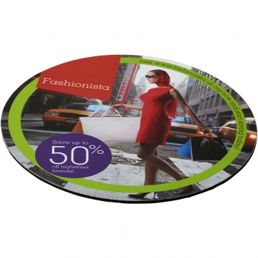 Logotrade promotional merchandise picture of: Q-Mat® round mouse mat