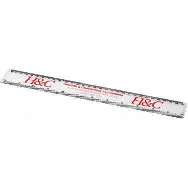 Logo trade advertising products picture of: Renzo 30 cm plastic ruler