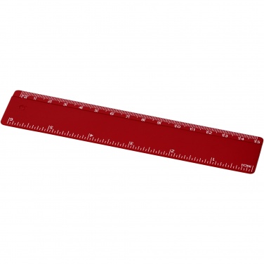 Logotrade promotional merchandise image of: Renzo 15 cm plastic ruler
