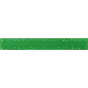 Logo trade business gifts image of: Rothko 30 cm plastic ruler