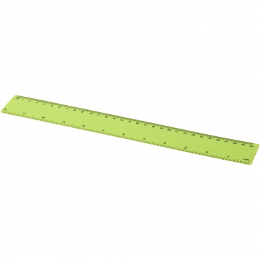 Logo trade business gifts image of: Rothko 30 cm plastic ruler