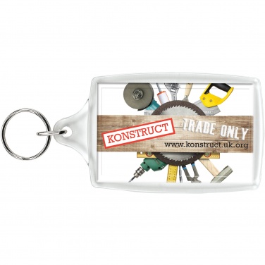 Logo trade business gifts image of: Orca L4 large keychain