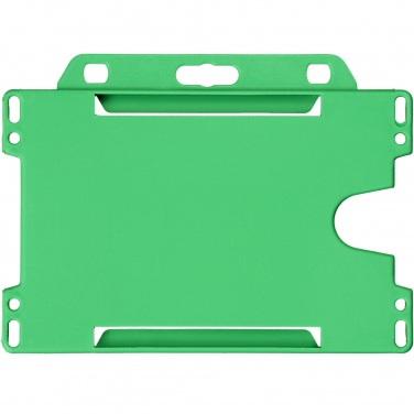 Logo trade corporate gift photo of: Vega plastic card holder
