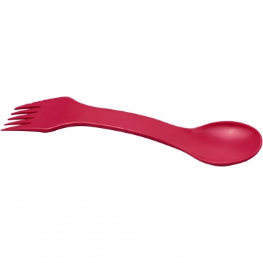 Logo trade promotional merchandise image of: Epsy 3-in-1 spoon, fork, and knife