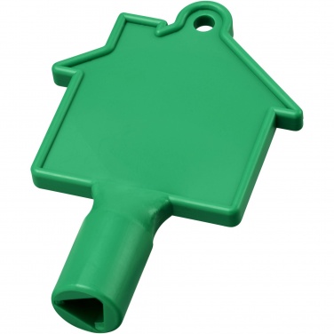Logotrade promotional item picture of: Maximilian house-shaped utility key